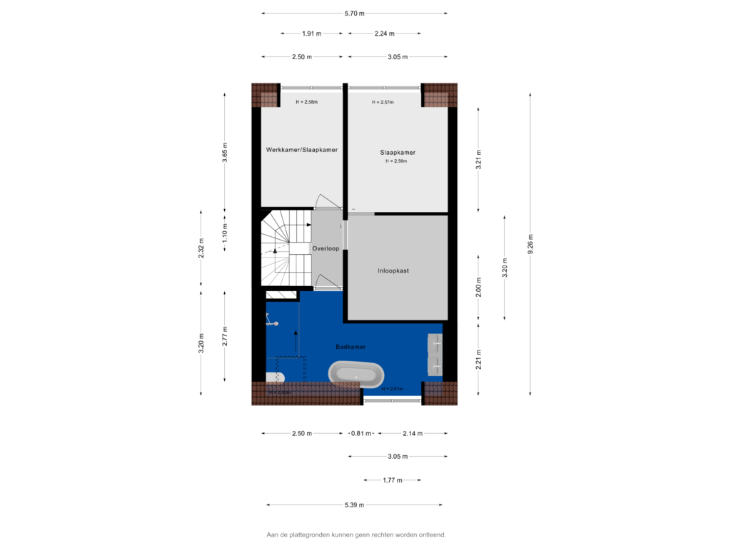 Bekijk plattegrond van 1e Verdieping van Arie Kempkesweg 76