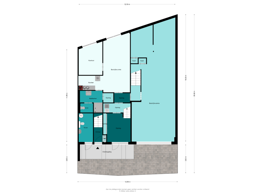 Bekijk plattegrond van Begane Grond Tuin van Vaartdijk 3-R