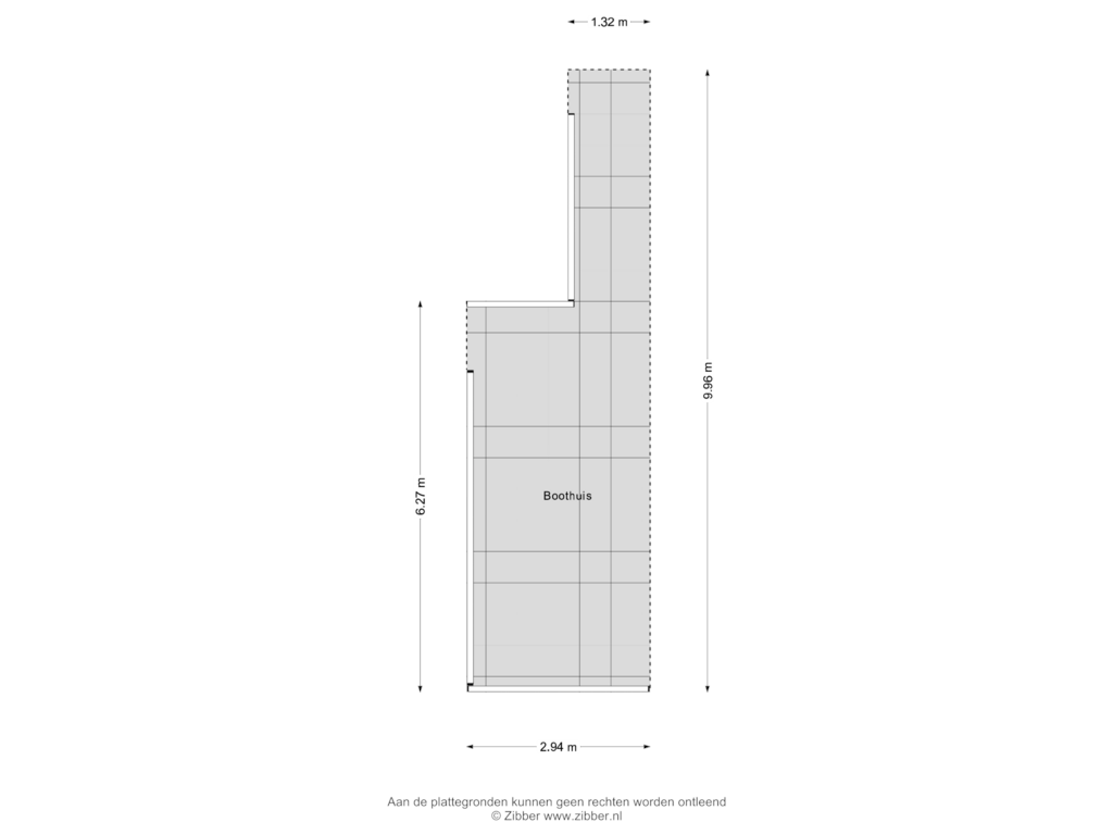 Bekijk plattegrond van Boothuis van Vaartdijk 3-R