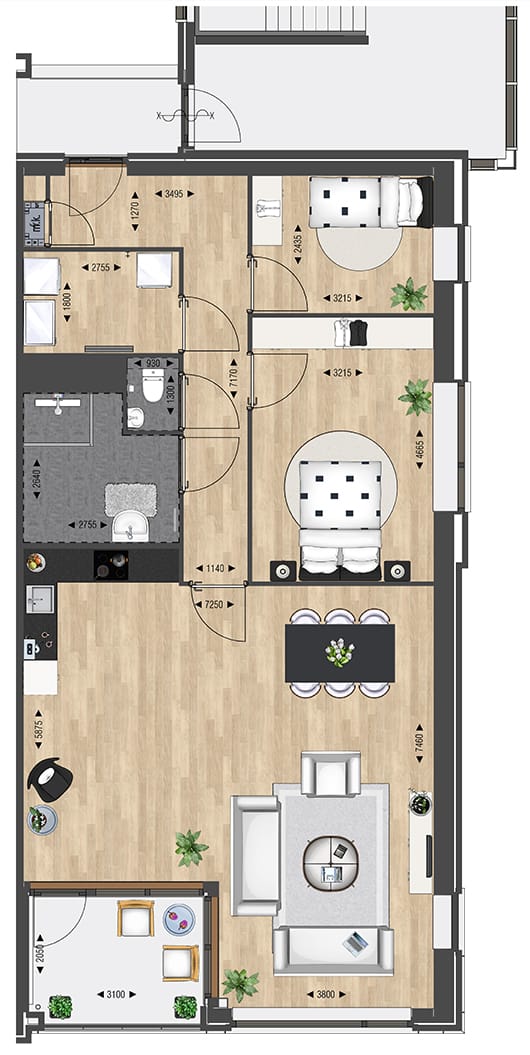 Foto 16 van Oosteinderkwartier - LAATSTE APPARTEMENT BESCHIKBAAR