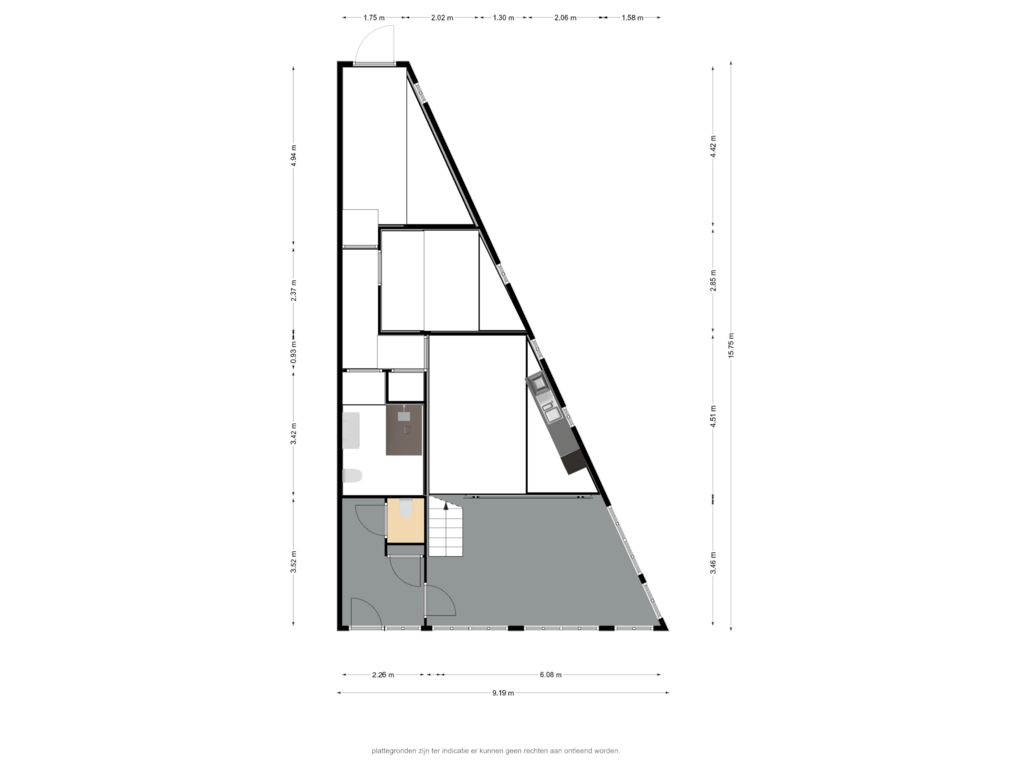 Bekijk plattegrond van First floor van Lloydkade 601