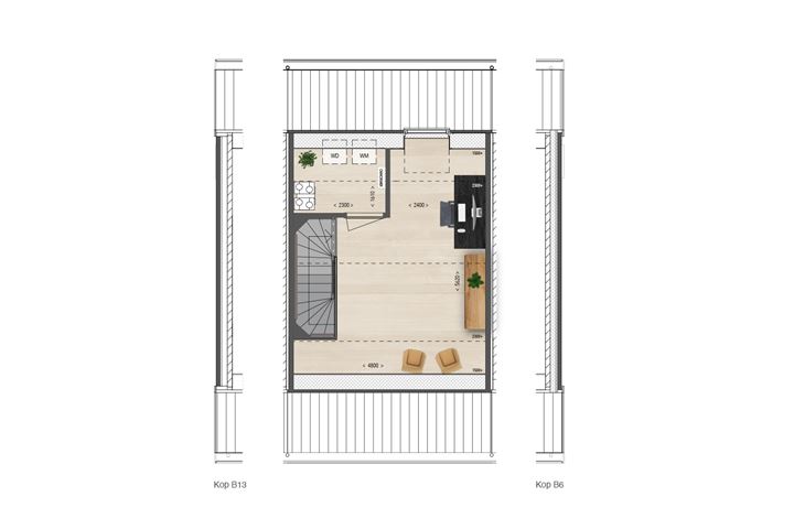 Bekijk foto 7 van 't Haags Hofje Breda Type B11 (Bouwnr. 11)