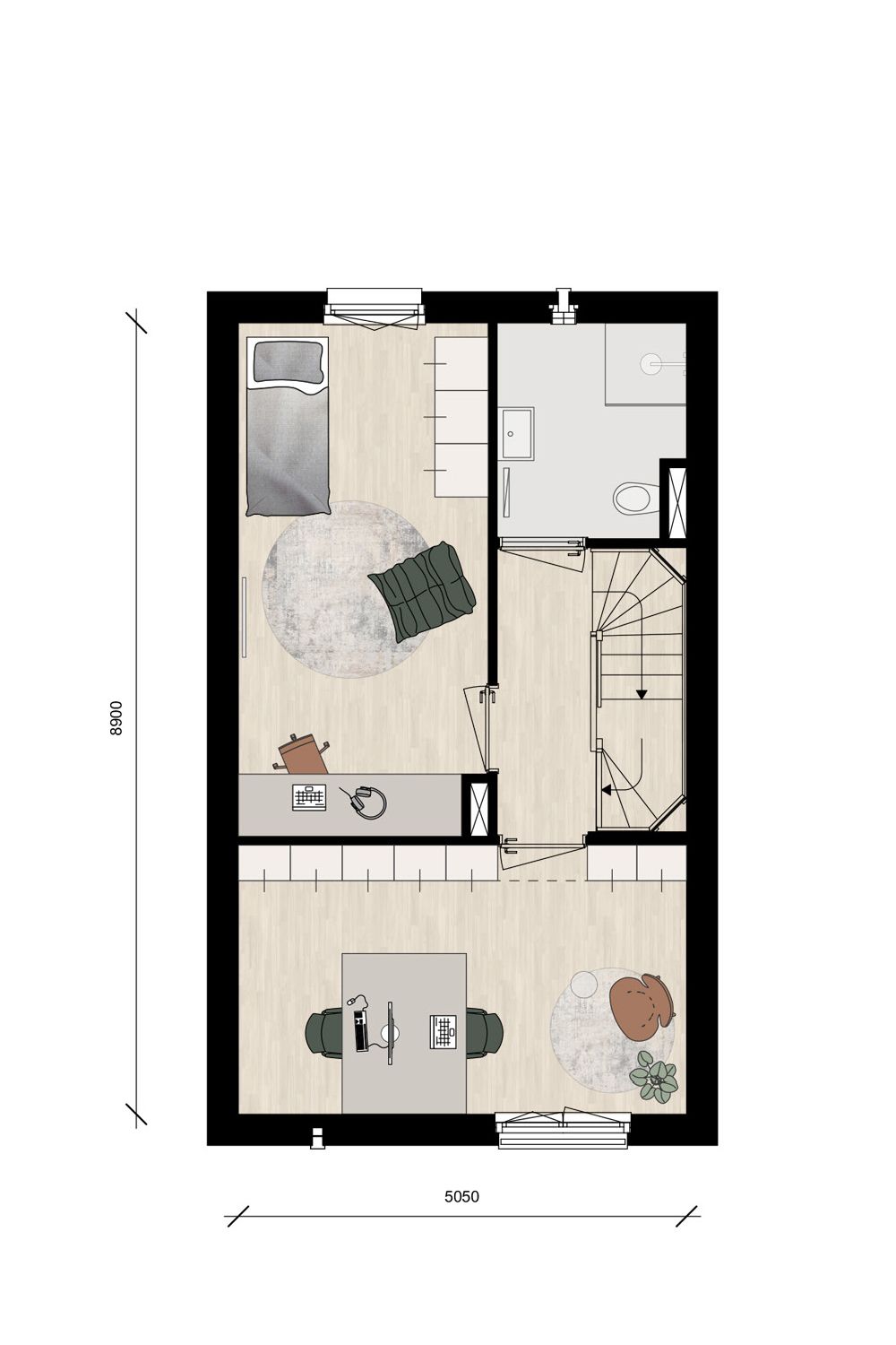 Photo 5 of Herenhuis extra hoog - Type B2 (Bouwnr. 48)
