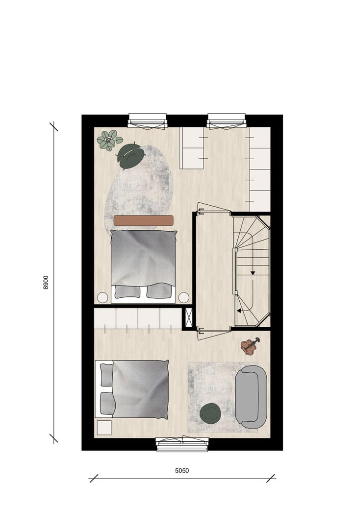 Photo 6 of Herenhuis extra hoog - Type B2 (Bouwnr. 48)