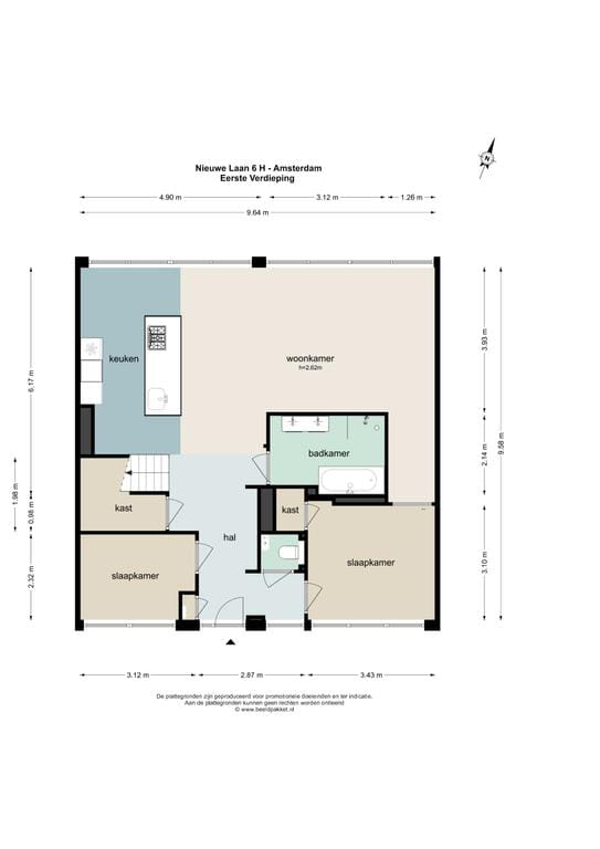 Foto 2 van Nieuwe Laan 6-H