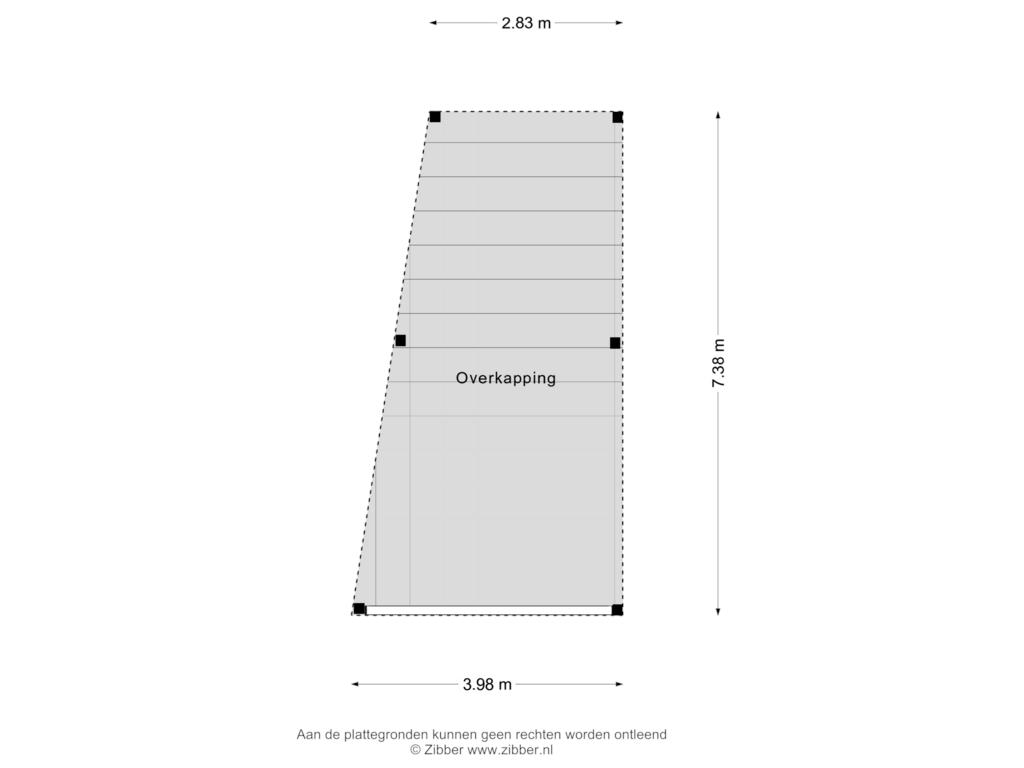 View floorplan of Overkapping of Elsakkerpad 3