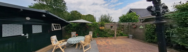 Bekijk 360° foto van Tuin van Westerlanderlaan 19