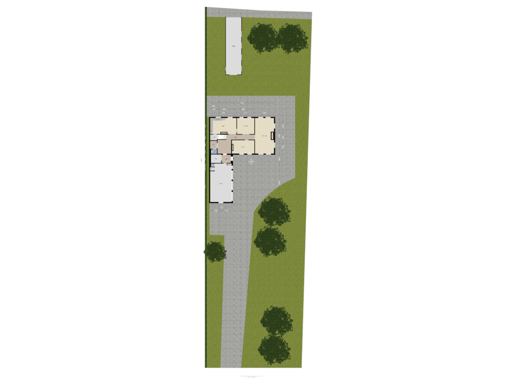 View floorplan of Begane grond (Tuin) of Jan Steenlaan 19