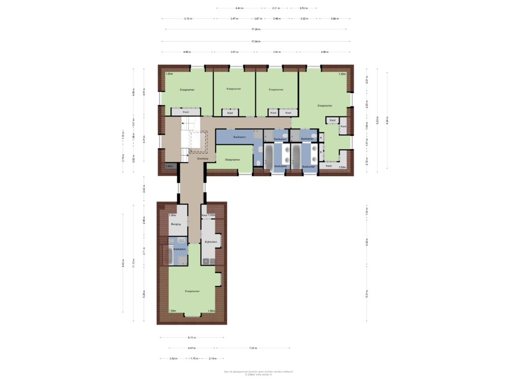 View floorplan of Zolder of Jan Steenlaan 19