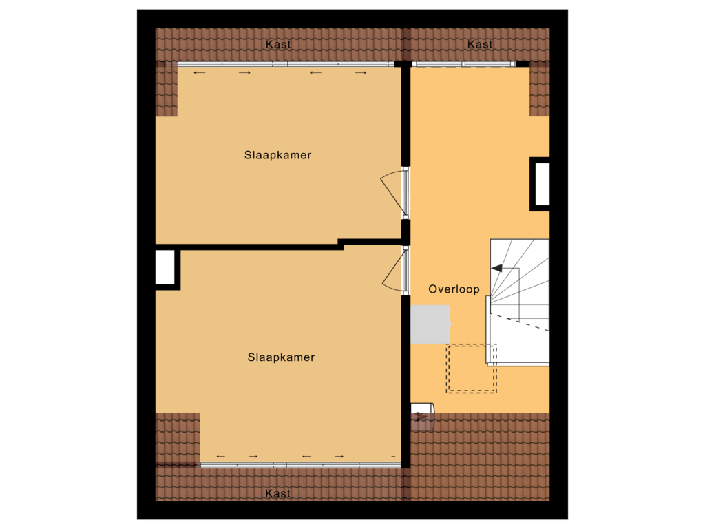 Bekijk plattegrond van floor 2 van Anjerstraat 56