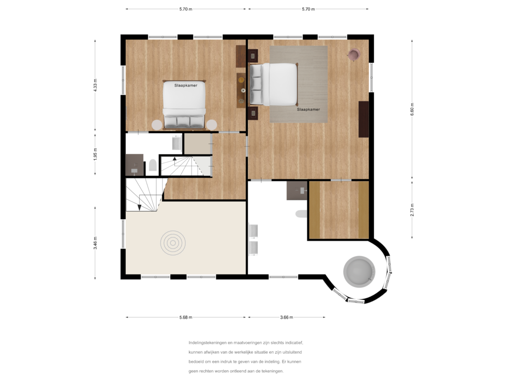 Bekijk plattegrond van Floor 1 van Schuddebeursdijk 2