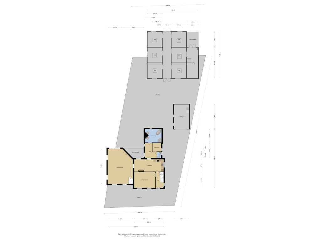 Bekijk plattegrond van Overzicht woning van Bosstraat 68