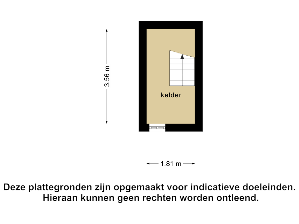 Bekijk plattegrond van Kelder van Bosstraat 68