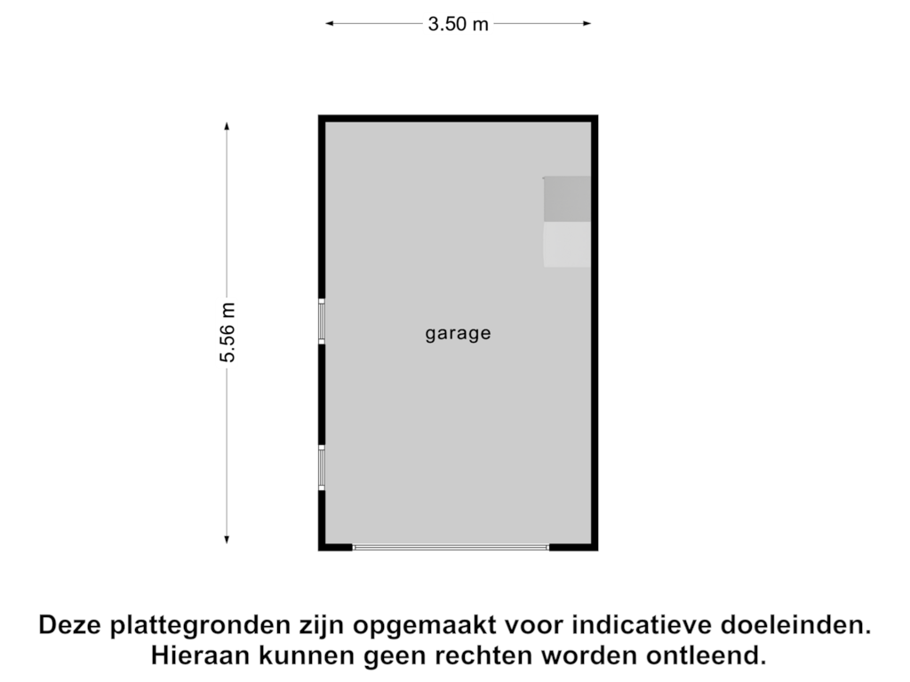 Bekijk plattegrond van Garage van Bosstraat 68