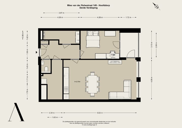 Foto 25 van Mies van der Rohestraat 149