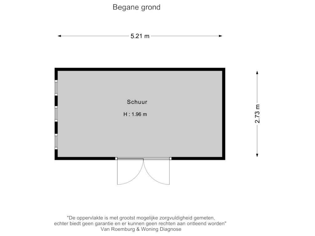 Bekijk plattegrond van Schuur van Gaaistraat 5