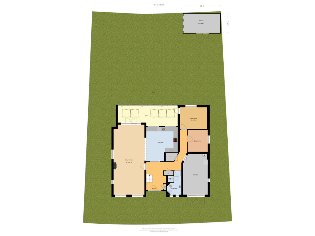 Bekijk plattegrond van BG overzicht van Gaaistraat 5