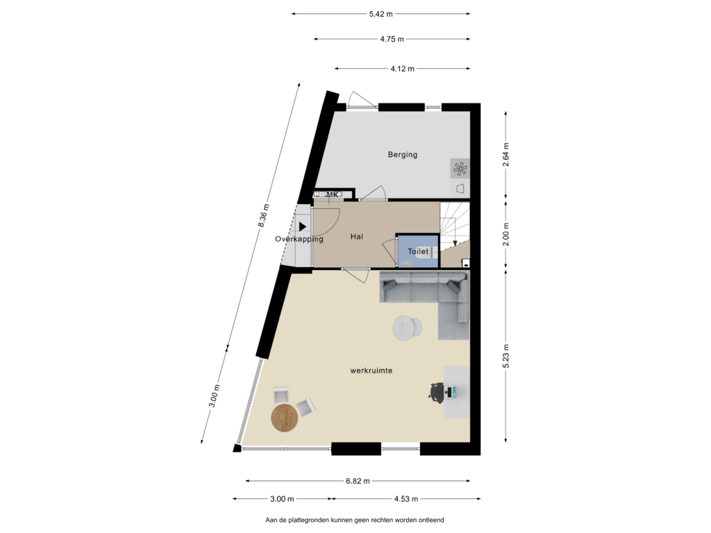 Bekijk plattegrond van Begane Grond van Vloedlijn 2