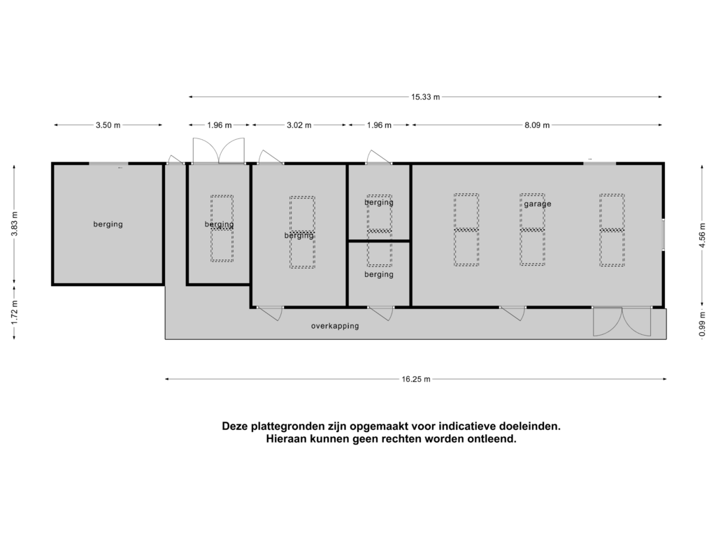 Bekijk plattegrond van Berging 2 van Oosthoek 21