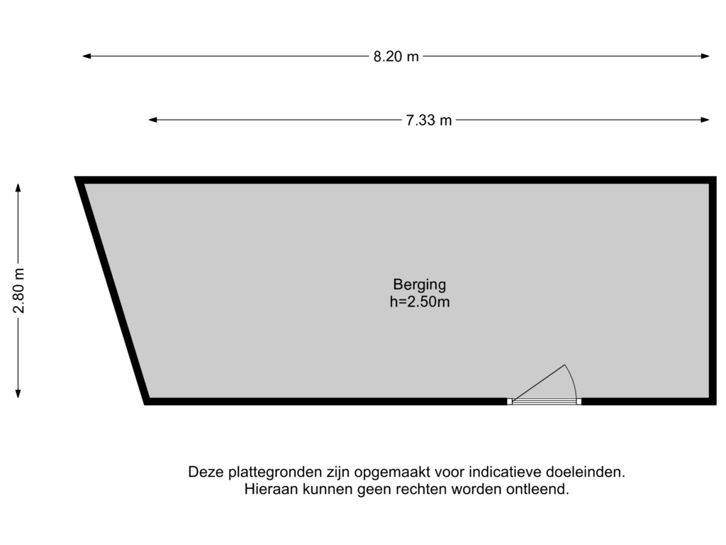 Bekijk plattegrond van Berging (groot) van Wilgenwede 71