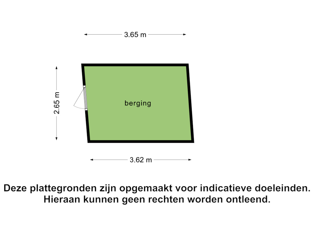 Bekijk plattegrond van Berging van Beukenstraat 4-08