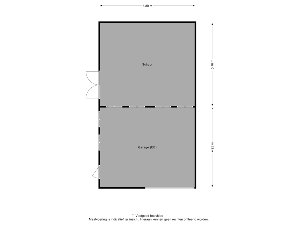 Bekijk plattegrond van Garage van Nieuwe Tielseweg 114