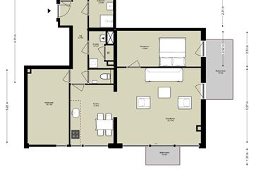 3-kamer appartement op de begane grond thumbnail