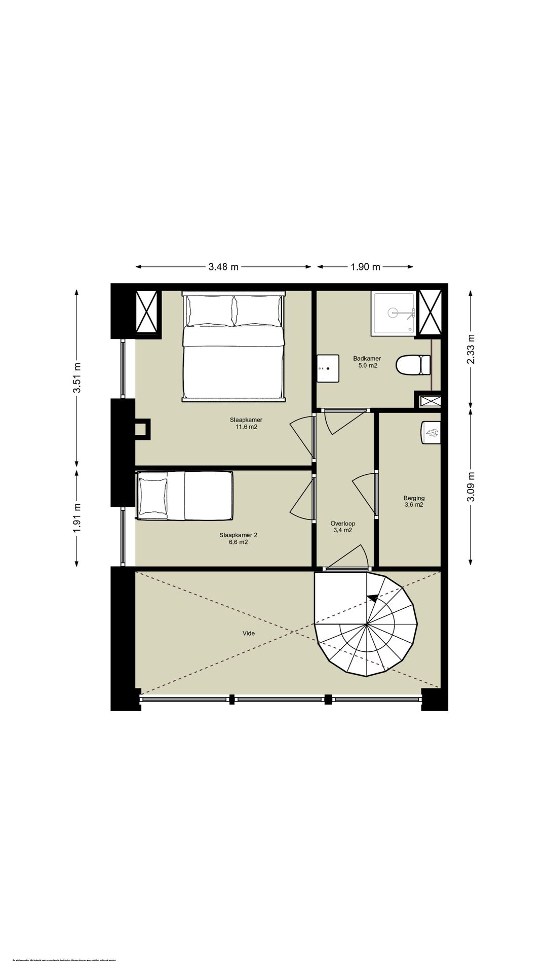 Foto 2 van Maisonnette tweelaags (Bouwnr. C.04.06)