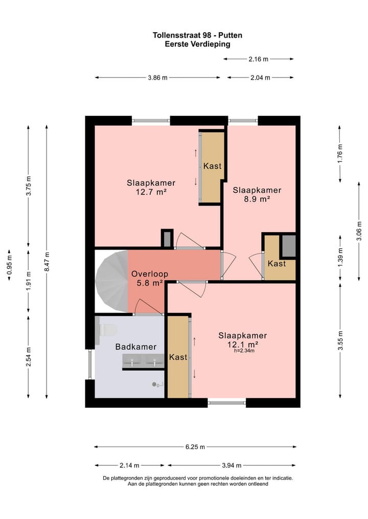 Foto 26 van Tollensstraat 98