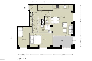 3-kamer appartement thumbnail