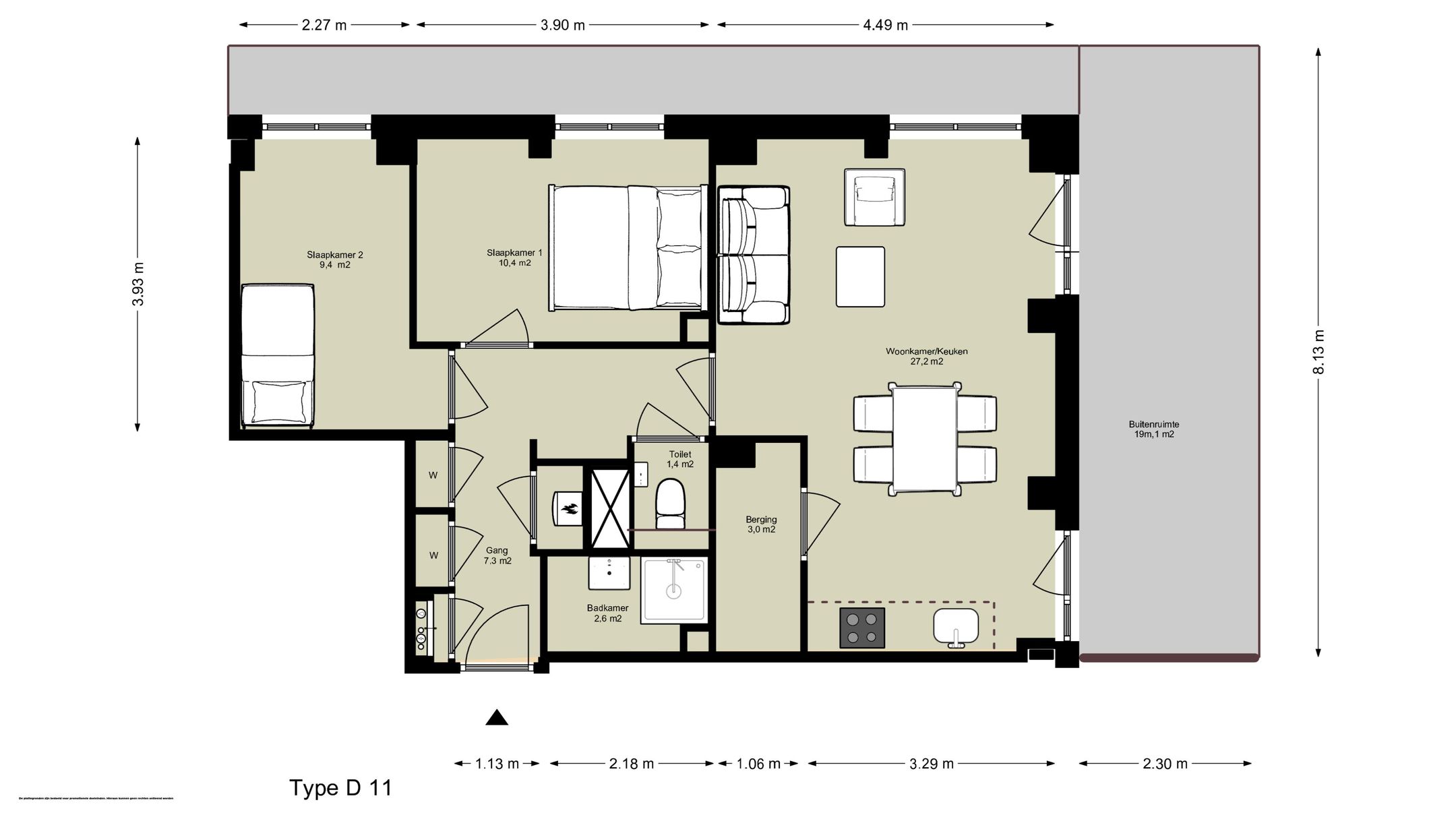 3-kamer appartement (Bouwnr. D.04.01), Amsterdam, 1043BZ, Noord-Holland, Nederland
