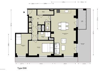 3-kamer appartement thumbnail