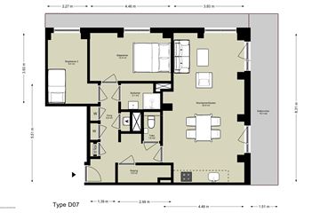 3-kamer appartement thumbnail