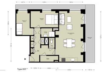 3-kamer appartement thumbnail