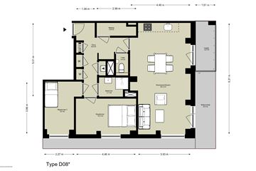 3-kamer appartement thumbnail