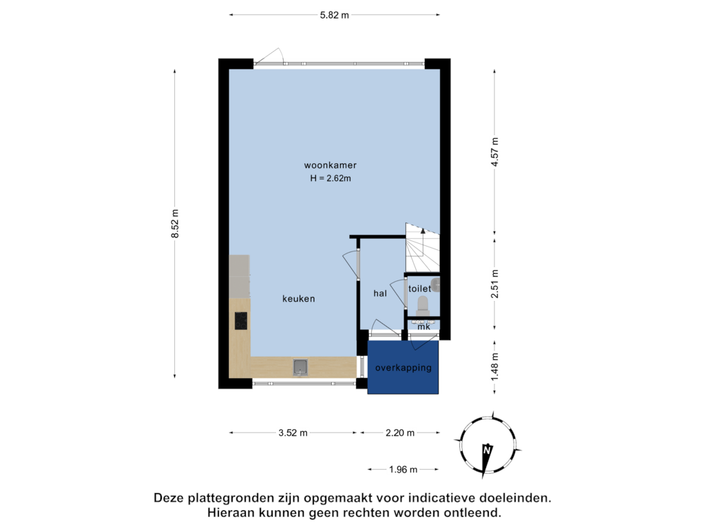 Bekijk plattegrond van begane grond van Tjadenweg 21