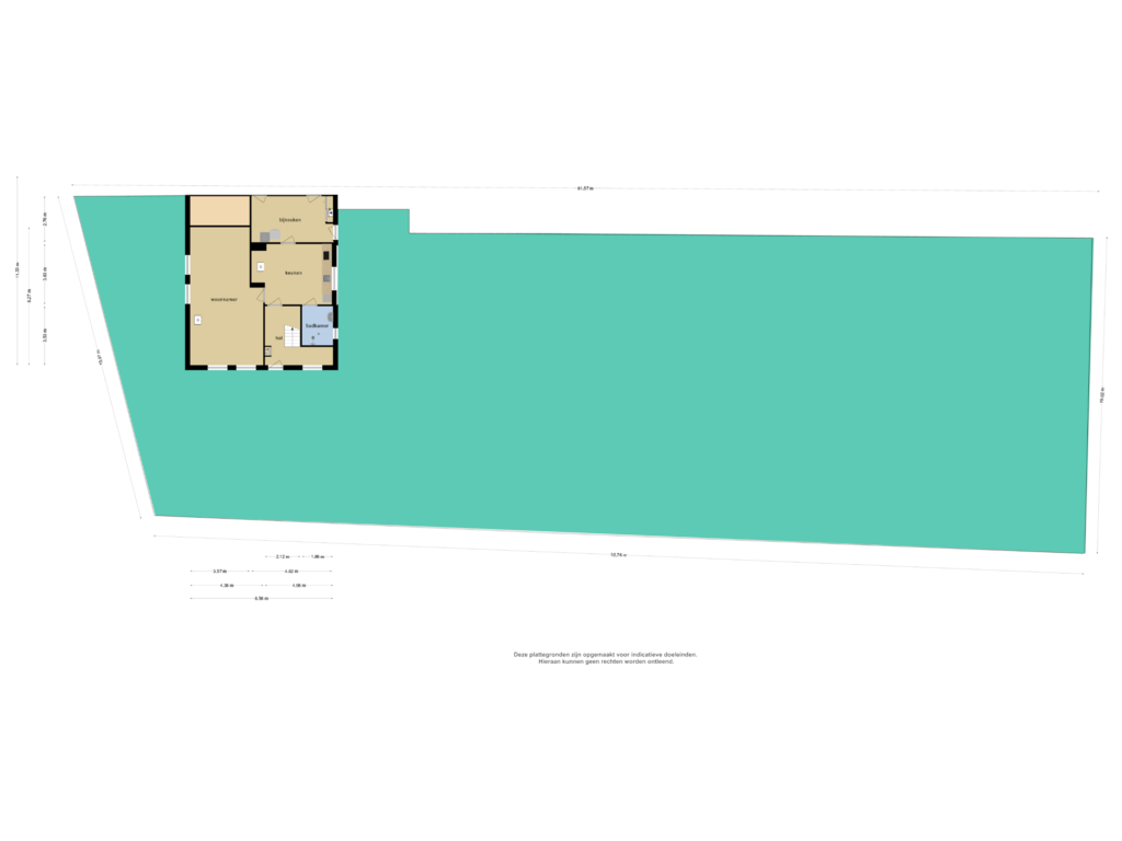 View floorplan of Overzicht woning of Veilingstraat 8