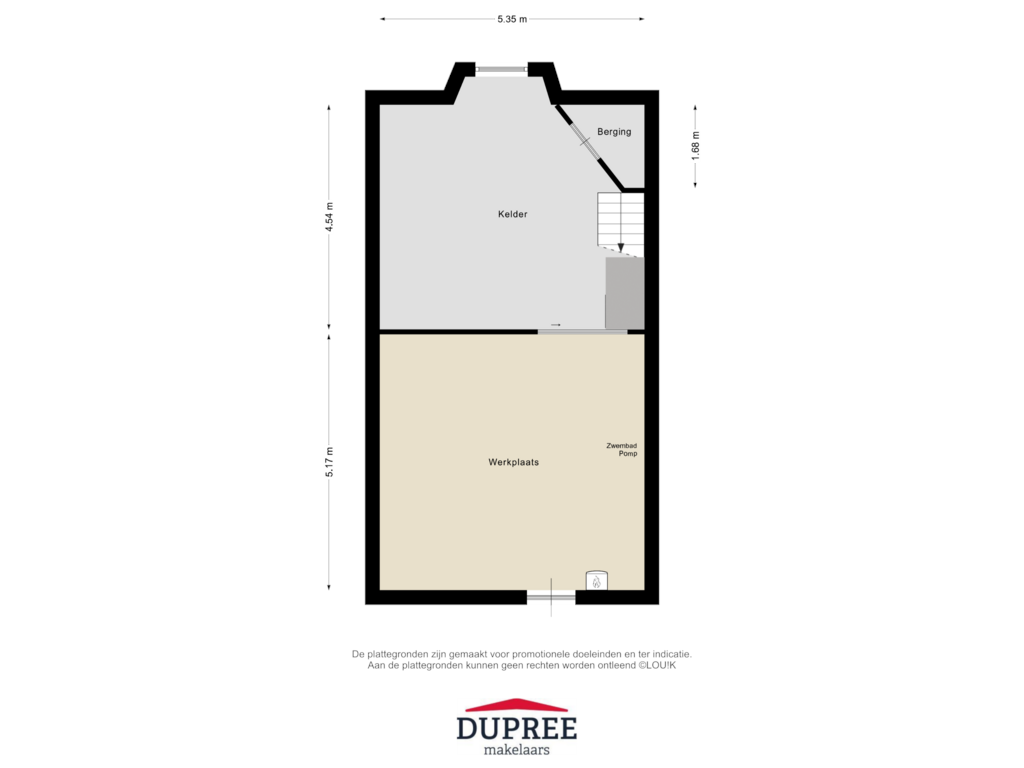 Bekijk plattegrond van Kelder van West-Sidelinge 98