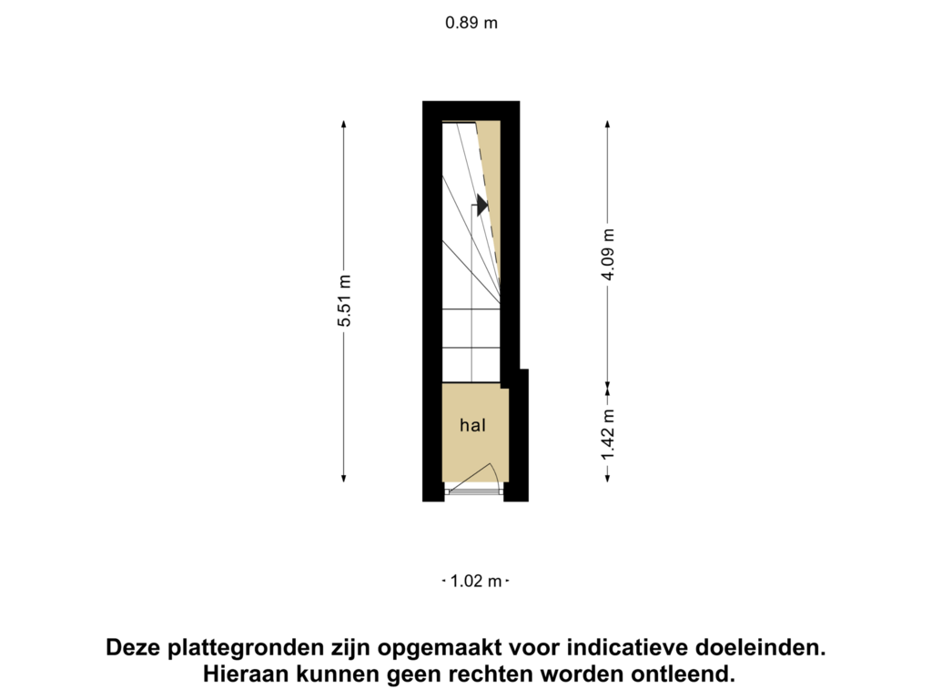 Bekijk plattegrond van Begane grond van Nicolaas Beetsstraat 4-A