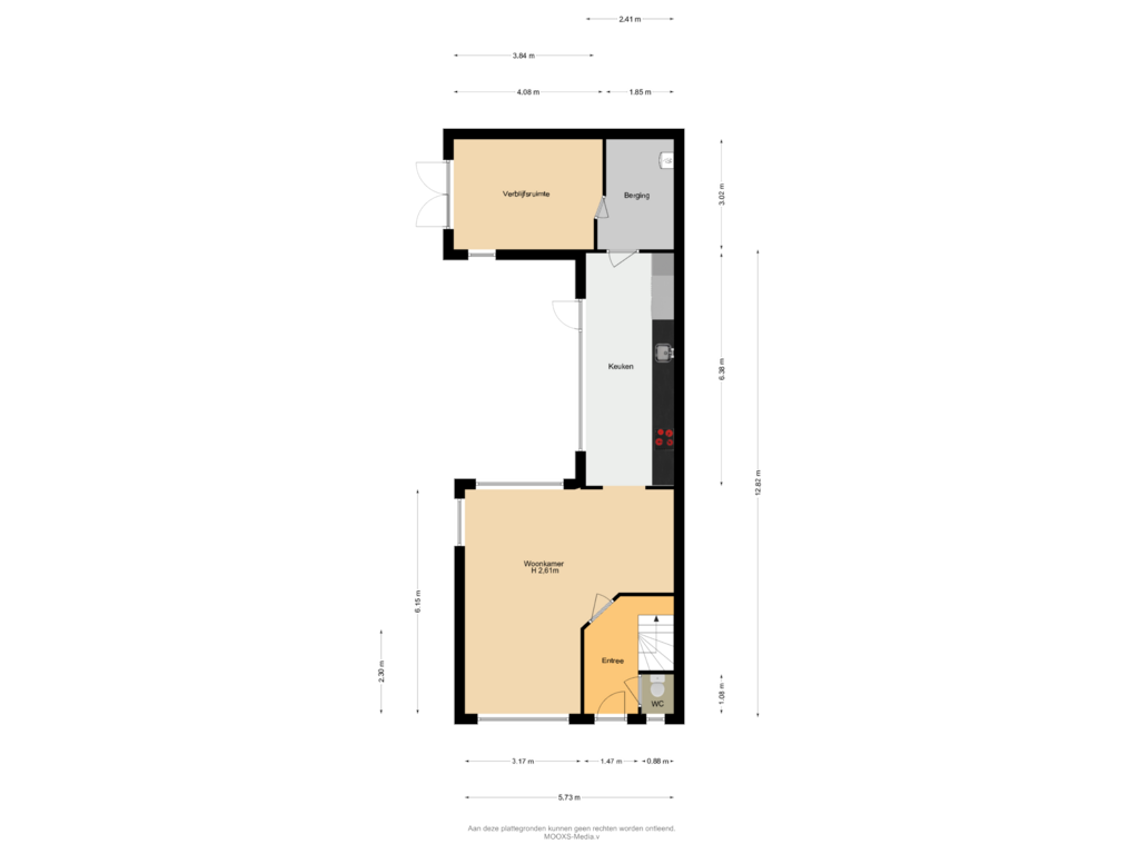 Bekijk plattegrond van Begane Grond van Laan van Moerkerken 52