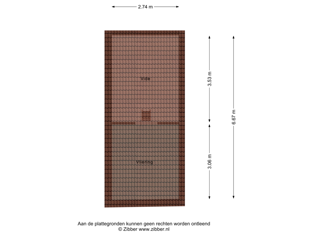 Bekijk plattegrond van Vliering van Oude Zijds Burgwal 13