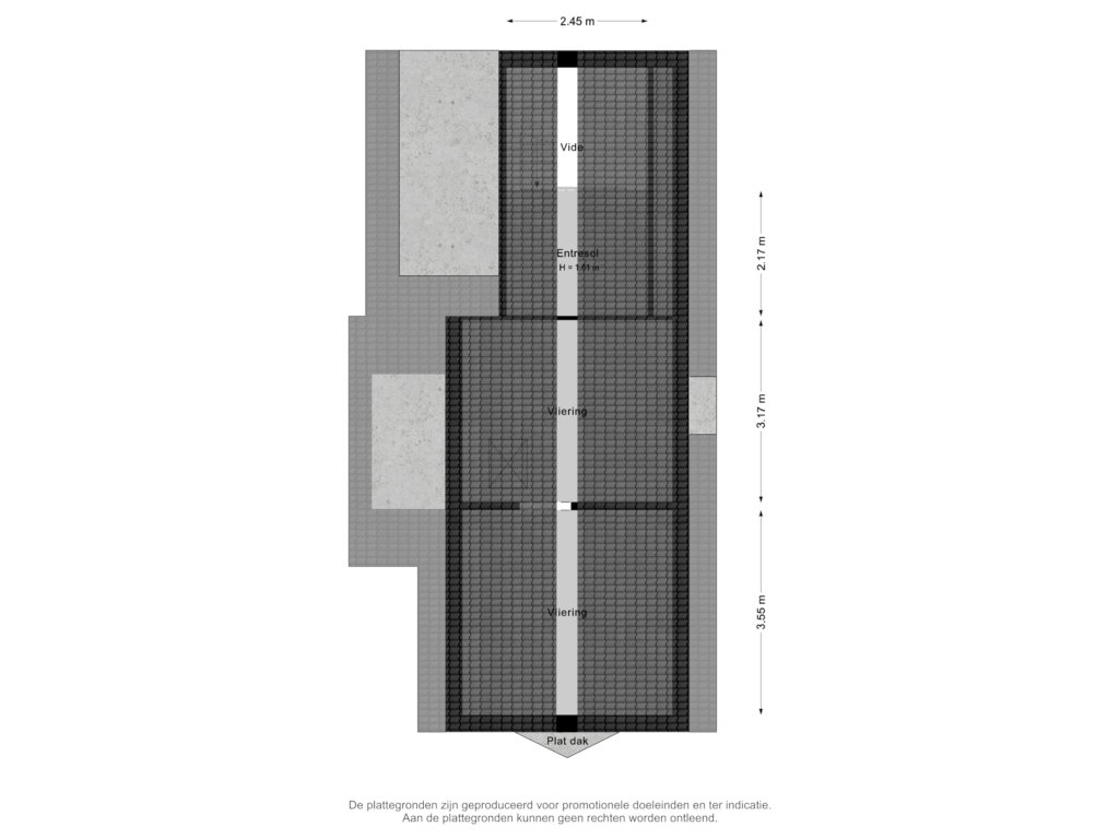 Bekijk plattegrond van Vliering van Morellenlaan 12