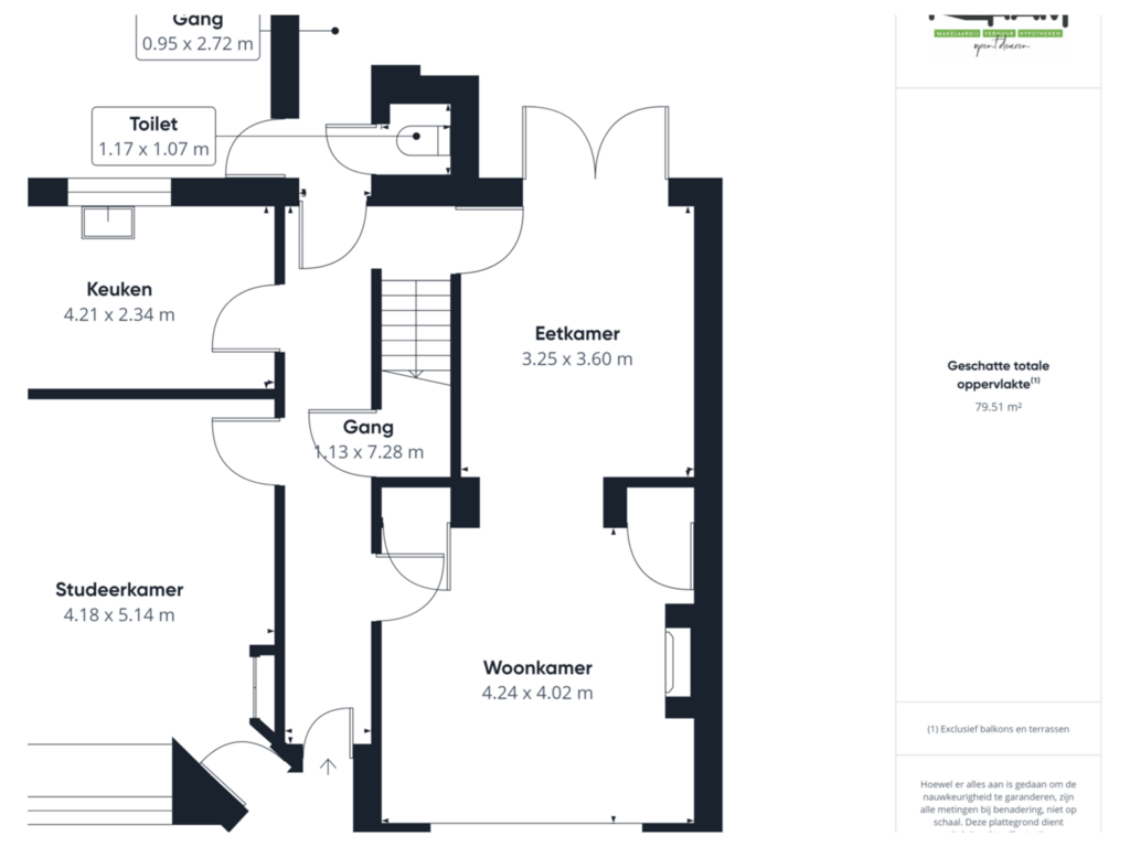 View floorplan of Begane grond of Langestraat 19