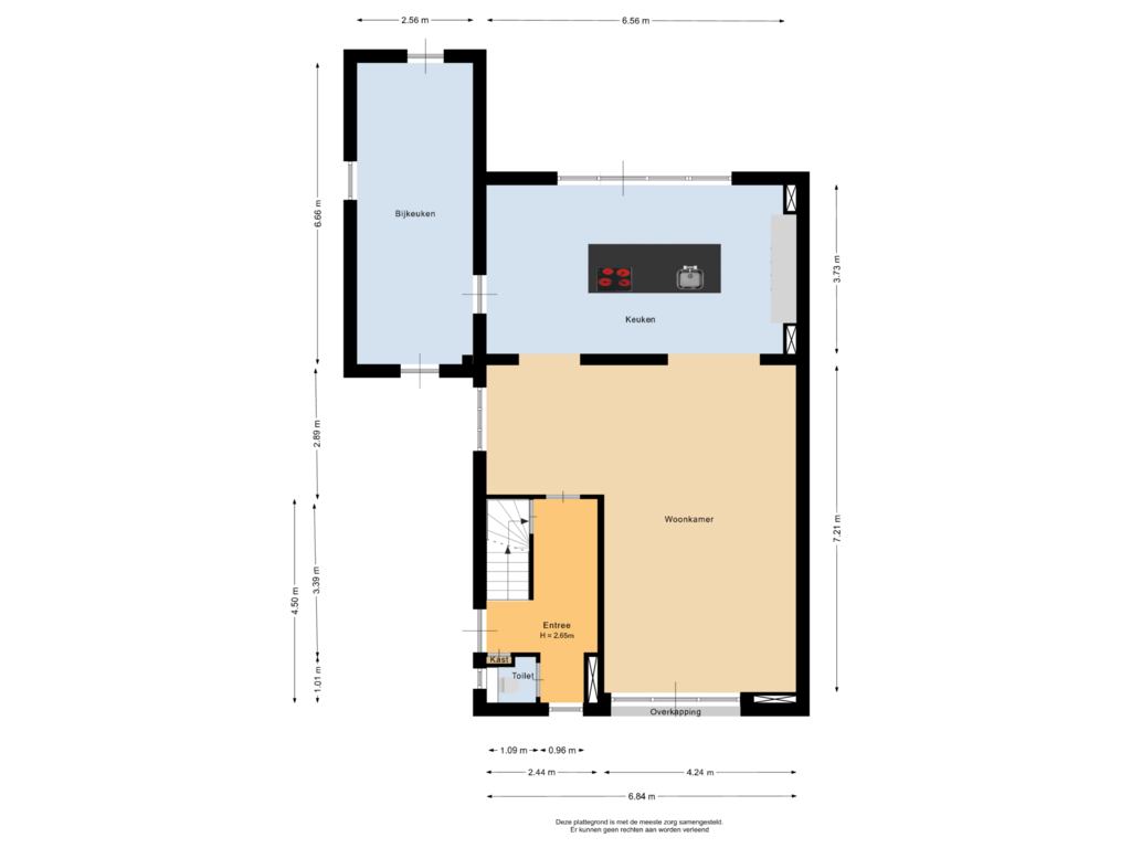 Bekijk plattegrond van Begane grond van Pastoor Zijlmansstraat 9