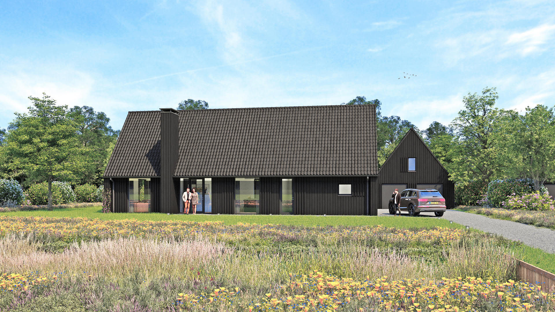 Barnhouse villa - alle types mogelijk (Bouwnr. 4), Schildwolde, 9626TK, Groningen, Nederland  