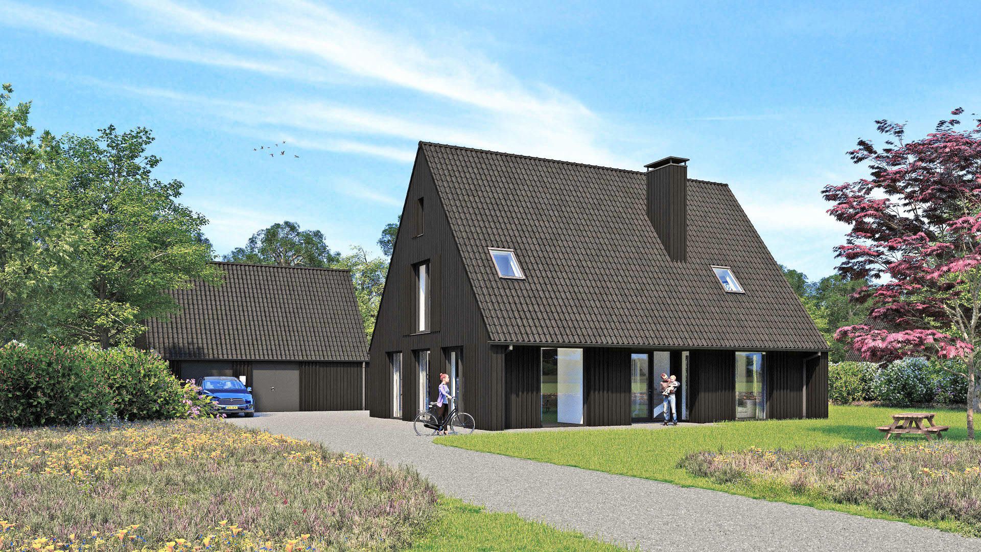 Foto 3 van Barnhouse villa - alle types mogelijk (Bouwnr. 10)