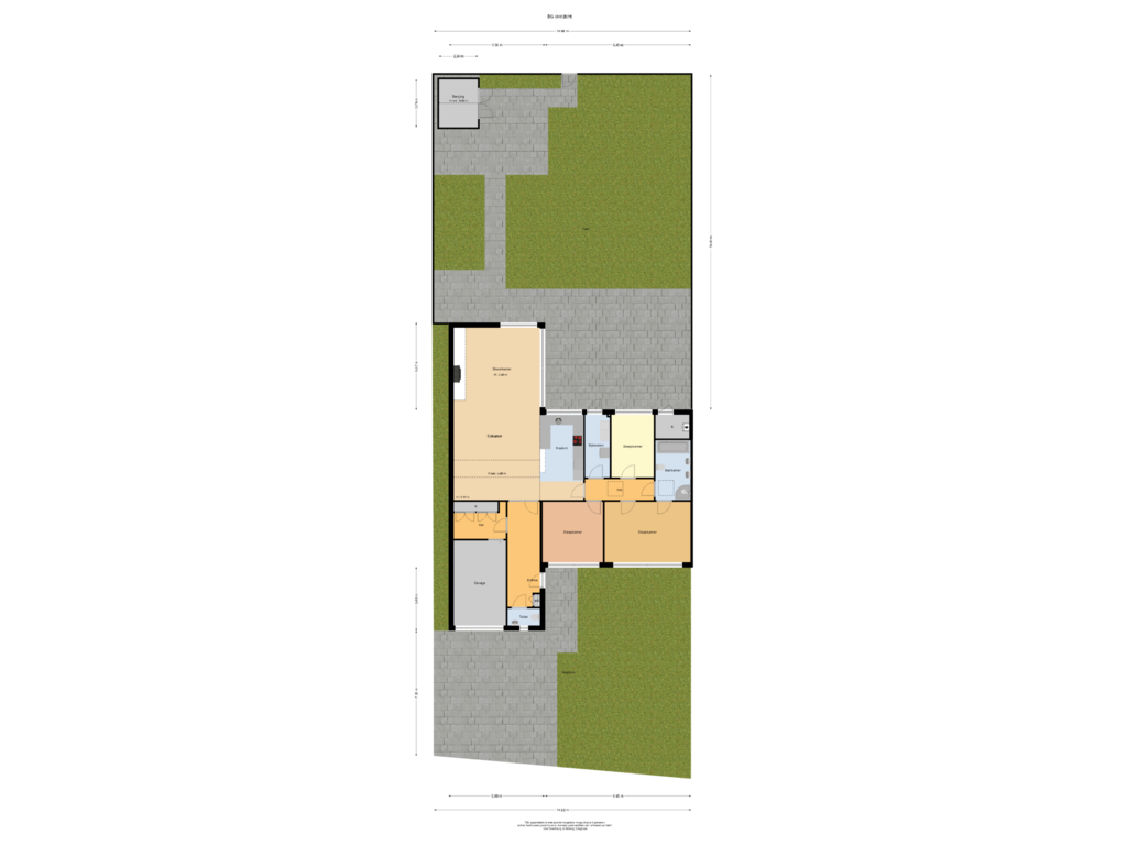 View floorplan of BG overzicht of Prins Constantijnlaan 2