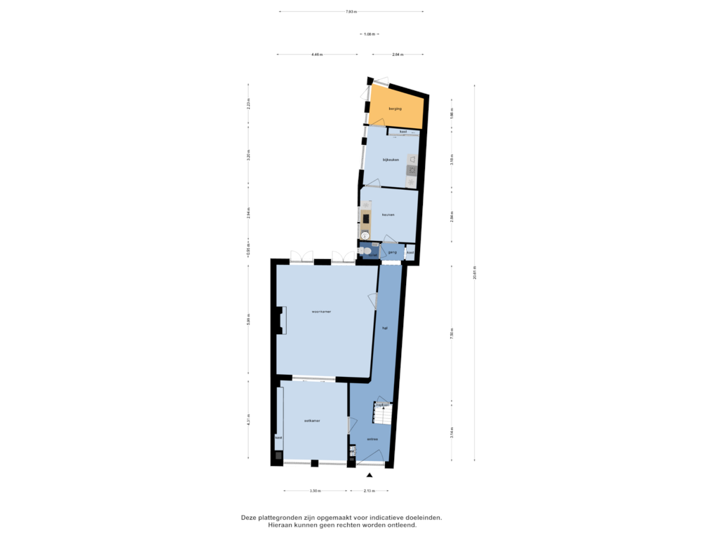 View floorplan of Begane Grond of Dam 75