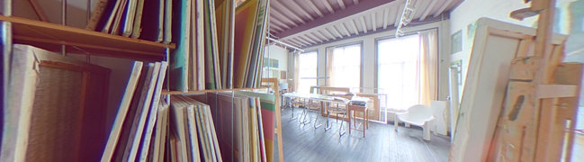 View 360° photo of Atelier, woon- werkkamer 1e verdieping vz of Dam 75