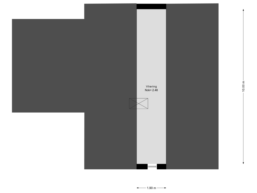 Bekijk plattegrond van Vliering van Dr Nolenslaan 14